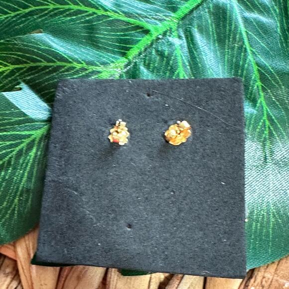 BOGO FREE Pink quartz beaded earrings - Picture 5 of 5